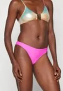 Плавки бикини BETTER CHEEKY BOTTOM Good American, неоновый-розовый