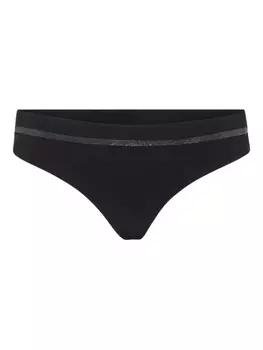 Плавки бикини Brunello Cucinelli Monili с цепочкой, черный