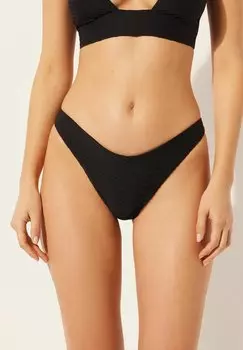 Плавки бикини Calzedonia, цвет schwarz black waves
