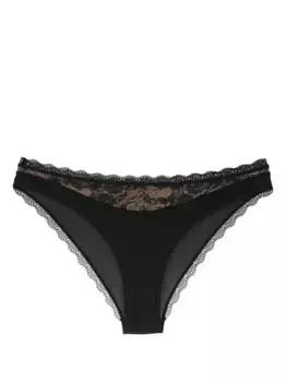 Плавки бикини Carita с кружевом Marlies Dekkers, черный