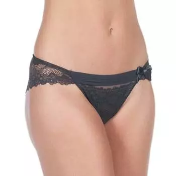 Плавки бикини Carla из кружева женские Selene, черный