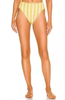 Плавки бикини Chania с принтом в полоску Temara FAITHFULL THE BRAND, цвет temara stripe print