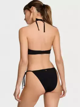 Плавки бикини Cheeky String Victoria'S Secret Swim, черный