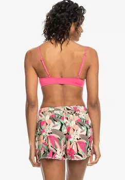 Плавки бикини Coastline Ride Roxy, антрацитовые топоры Palm Song