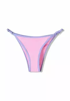 Плавки бикини CONTRAST Bershka, светло-розовый