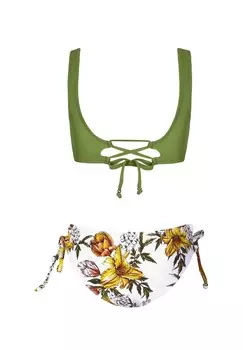 Плавки бикини Cupshe, зеленый