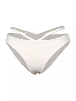 Плавки бикини Emmalynn с ремешками SIMKHAI, экру