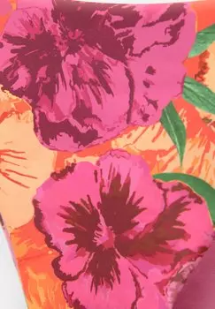 Плавки бикини Floral PULL&BEAR, оранжевые