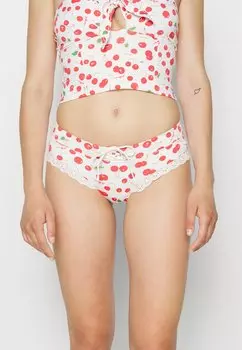 Плавки бикини Frankies Bikinis, белый/красный