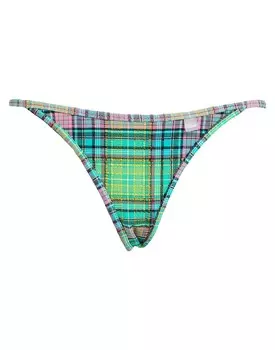 Плавки бикини Ganni, зеленый