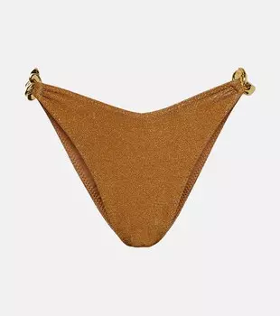 Плавки бикини Gold Chain с завышенной талией SAME, оранжевый