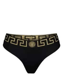 Плавки бикини Greca Border Versace, черный