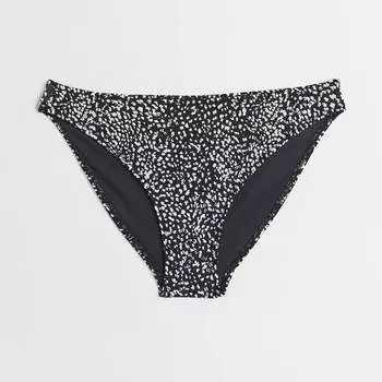 Плавки бикини H&M Bottoms, черный/белый