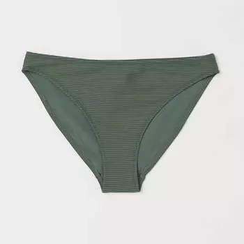 Плавки бикини H&amp;M Bottoms, темно-зеленый