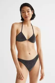 Плавки бикини H&amp;M, черный/блеск