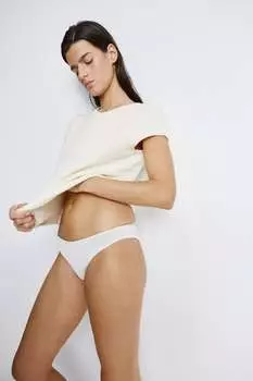 Плавки бикини H&M, белый