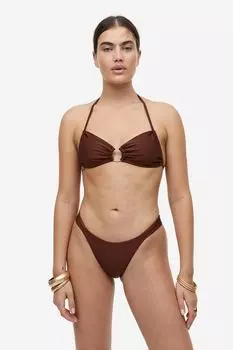 Плавки бикини H&M, темно коричневый