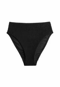 Плавки бикини HIGH WAIST LEG FIT Next, черный