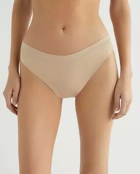 Плавки бикини из полиамида Pecado Original, песочный