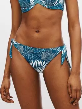 Плавки бикини John Lewis Mirage с завязками кролика, цвета слоновой кости