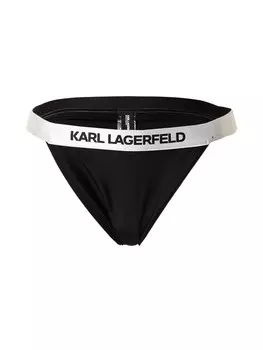 Плавки бикини Karl Lagerfeld Bikini Bottoms, черный