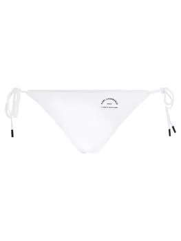 Плавки бикини Karl Lagerfeld Bikini Bottoms RUE ST-GUILLAUME, белый