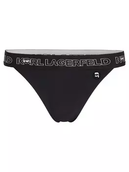 Плавки бикини Karl Lagerfeld, черный