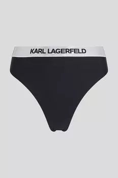 Плавки бикини Karl Lagerfeld, черный
