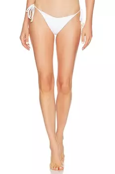 Плавки бикини L*SPACE Eyelet Lennox, белый