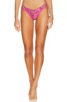 Плавки бикини L*SPACE Fused Billie Bitsy, цвет Tiki Tiki