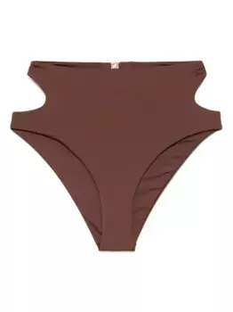 Плавки бикини La Sirene с вырезами Kiki de Montparnasse, коричневый