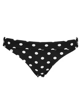 Плавки бикини LASCANA, черный/белый