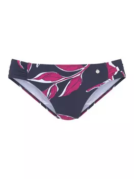 Плавки бикини LASCANA, цвет marine/bedruckt