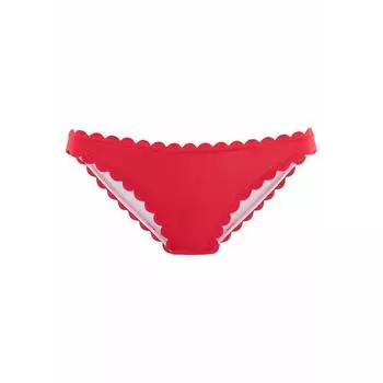 Плавки бикини LASCANA «Гребешок» для женщин, цвет rot