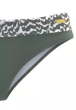 Плавки бикини LASCANA, оливковый