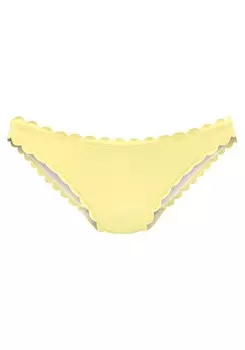 Плавки бикини Lascana, пастельно-желтый