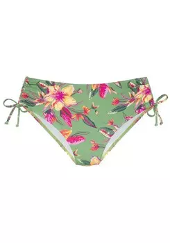 Плавки бикини LASCANA, светло-зеленый