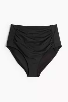 Плавки бикини легкой формы H&M, черный