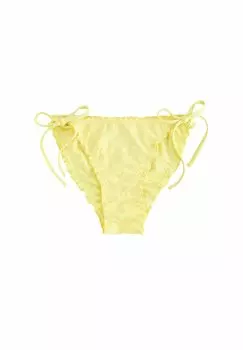 Плавки бикини LETTUCE EDGE TIE SIDE Next, желтый
