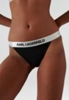 Плавки бикини LOGO Karl Lagerfeld, черный