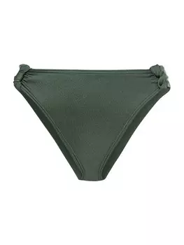 Плавки бикини LSCN by LASCANA Bikini Bottoms Nele, темно-зеленый