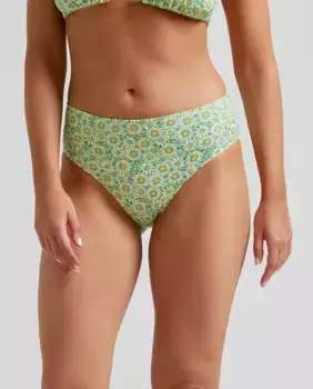 Плавки бикини Lupita с высокой посадкой, структурой и подкладкой Robin Collection, мультиколор