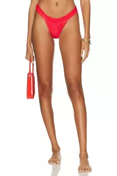 Плавки бикини Mello The Label classic bikini bottom, цвет Vermelha