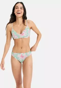 Плавки бикини MIT MITTLERER BEDECKUNG Roxy, зеленый