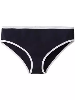 Плавки бикини Miu Miu из технического трикотажа, синий