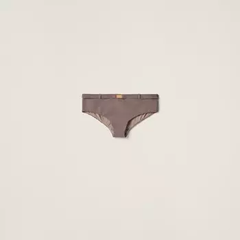 Плавки бикини Miu Miu, серый