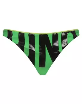 Плавки бикини Moschino, зеленый