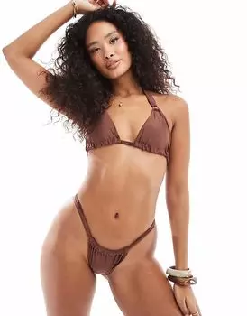 Плавки бикини New Look коричневого цвета