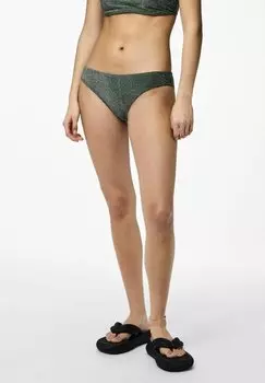 Плавки бикини Pieces, темно-зеленый