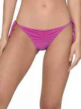 Плавки бикини Pq с завязками и рюшами, розовый